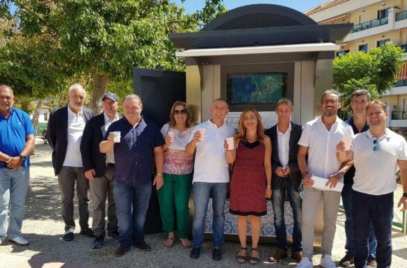 Inaugurazione della Casa dell'Acqua di Manilva, in Andalusia